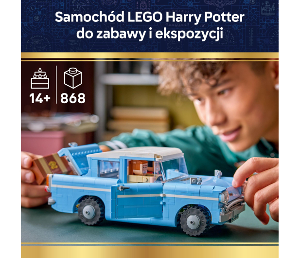 LEGO HARRY POTTER 76470 Zaczarowany latający ford anglia™ - 1473584 - zdjęcie 5